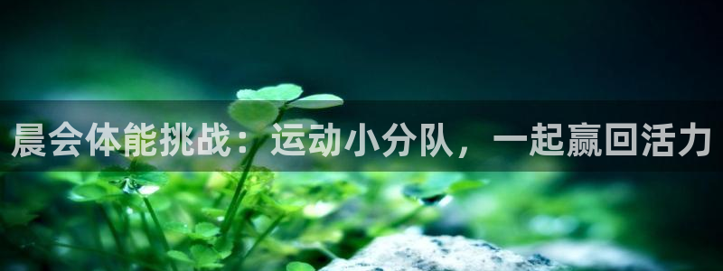 三亿体育登录：晨会体能挑战：运动小分队，一起赢回活力