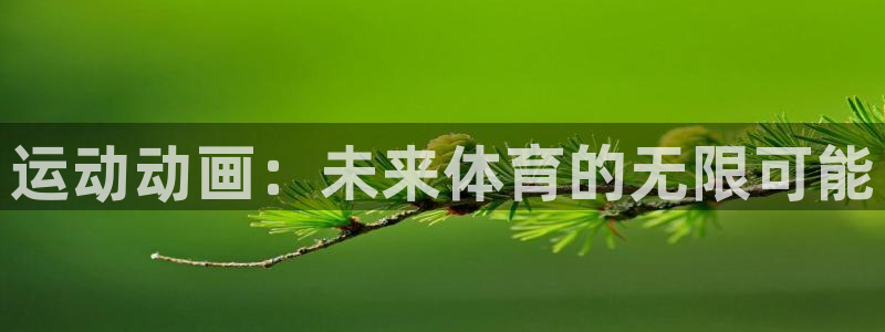 三亿体育网：运动动画：未来体育的无限可能