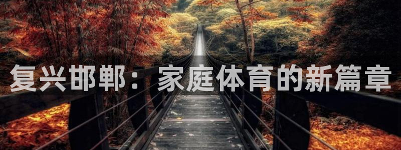 三亿体育网页版：复兴邯郸：家庭体育的新篇章