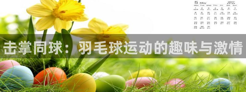 三亿体育：击掌同球：羽毛球运动的趣味与激情